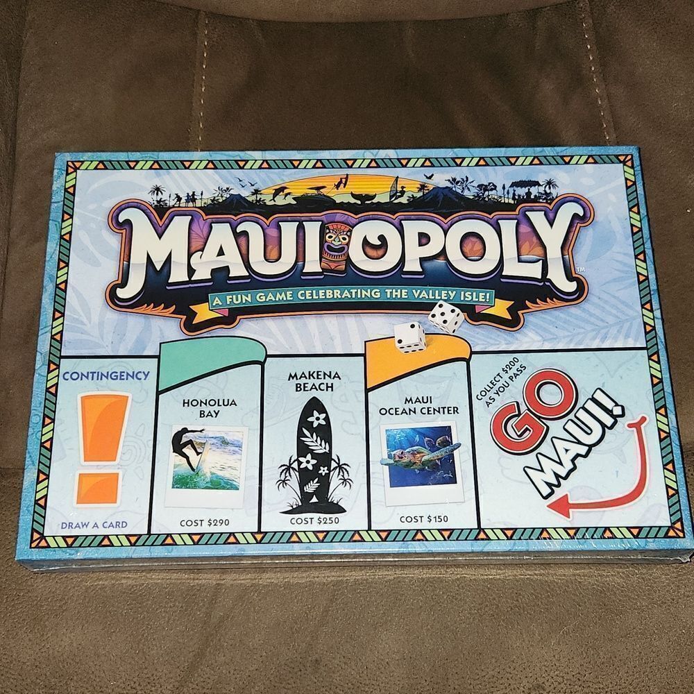 NEW Maui Opoly Monopoly Game